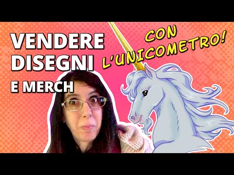 Vendere disegni e merch con facilità