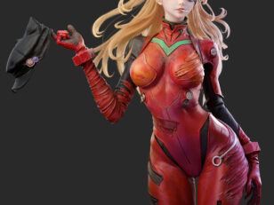 Asuka fan art by Master Geass