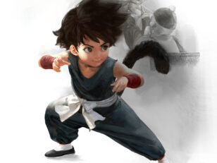 Dragonball fan art by Sangsoo Jeong