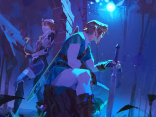 Zelda Ocarina of Time fan art by Toni Infante