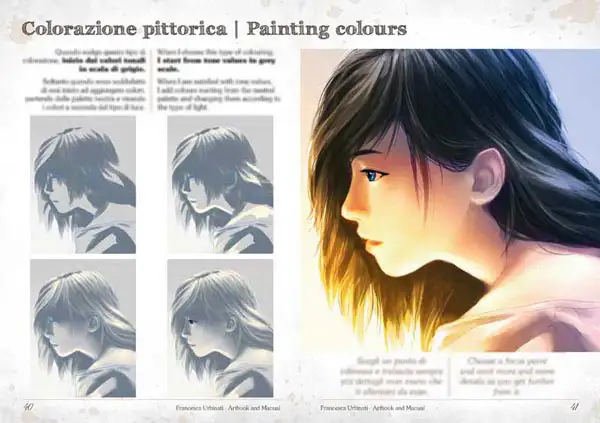 artbook libro colorazione digitale