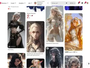 pinterest inquinato immagini AI